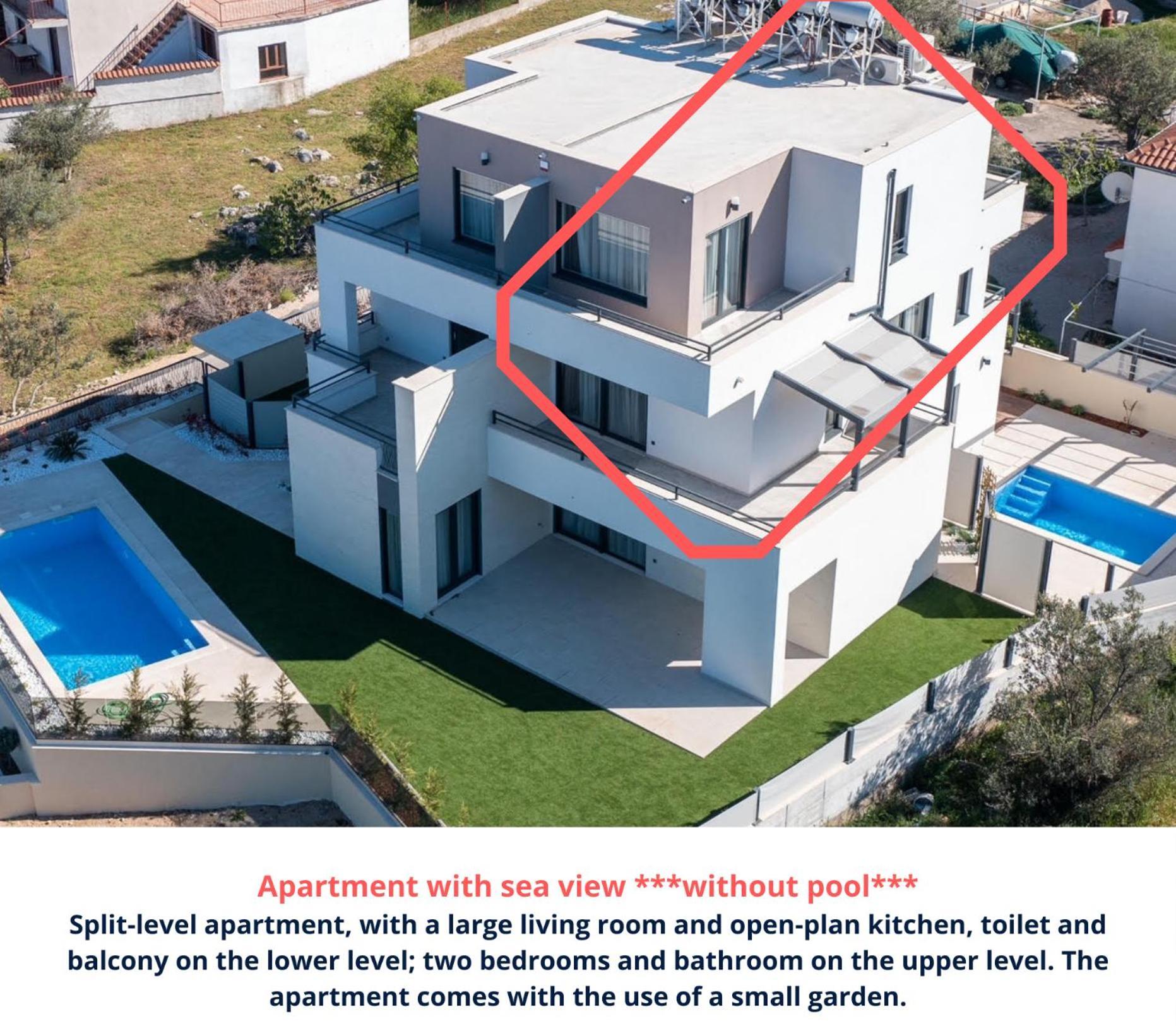 Villa Magna Luxury Apartments 무르테르 객실 사진